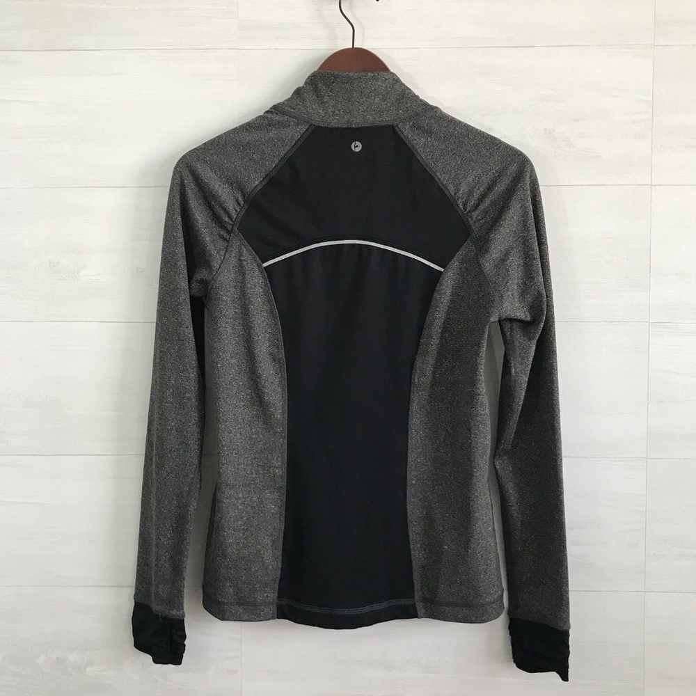 90 Degree / Reflex Gray Black Quarter Zip Pullover - Picture 5 of 6